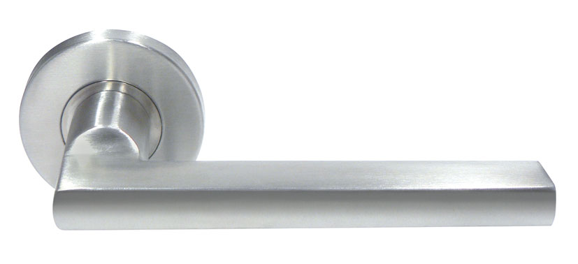 York Lever Door Handle Set (stainless steel)